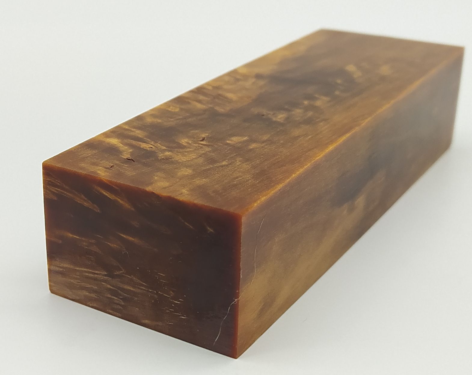 Stabilizované dřevo -  126 x 42 x 28 mm Karelská bříza