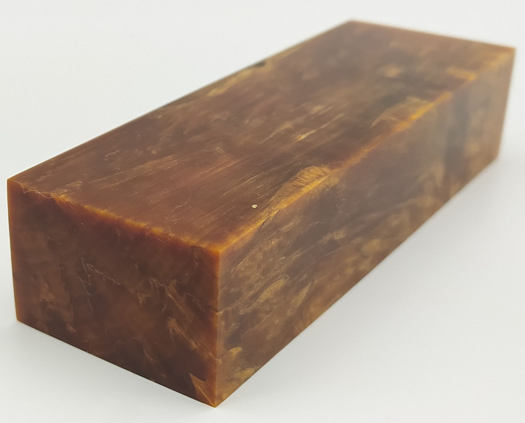 Stabilizované dřevo - 125 x 41 x 27 mm Karelská bříza
