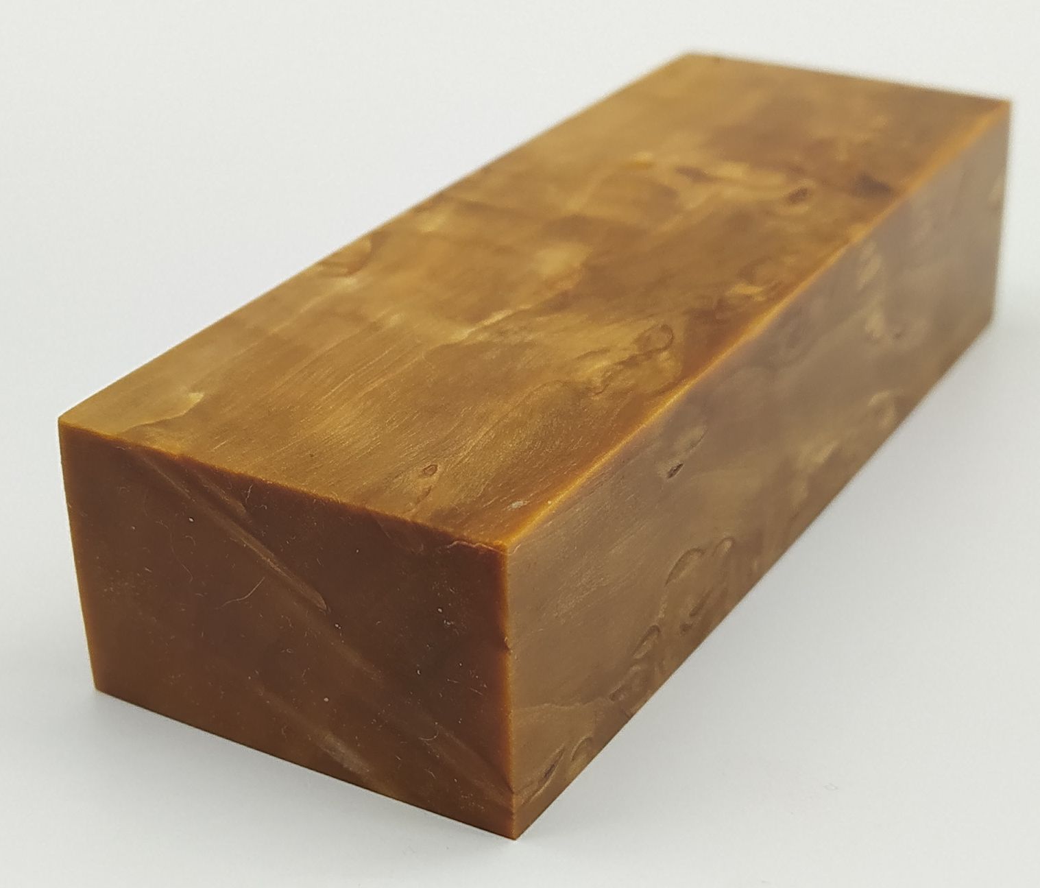 Stabilizované dřevo - 123 x 42 x 27 mm Karelská bříza