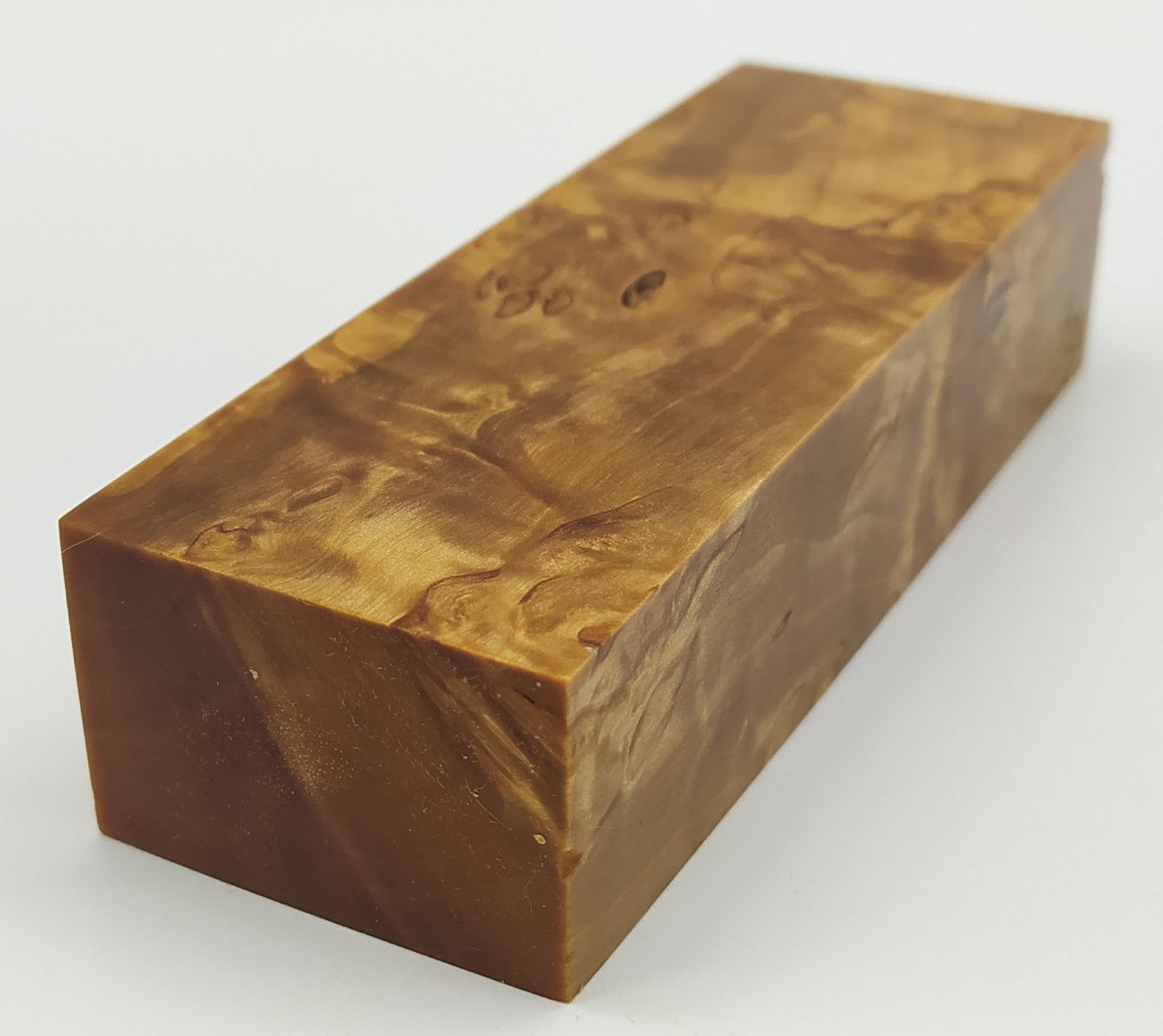 Stabilizované dřevo -  123 x 42 x 27 mm Karelská bříza
