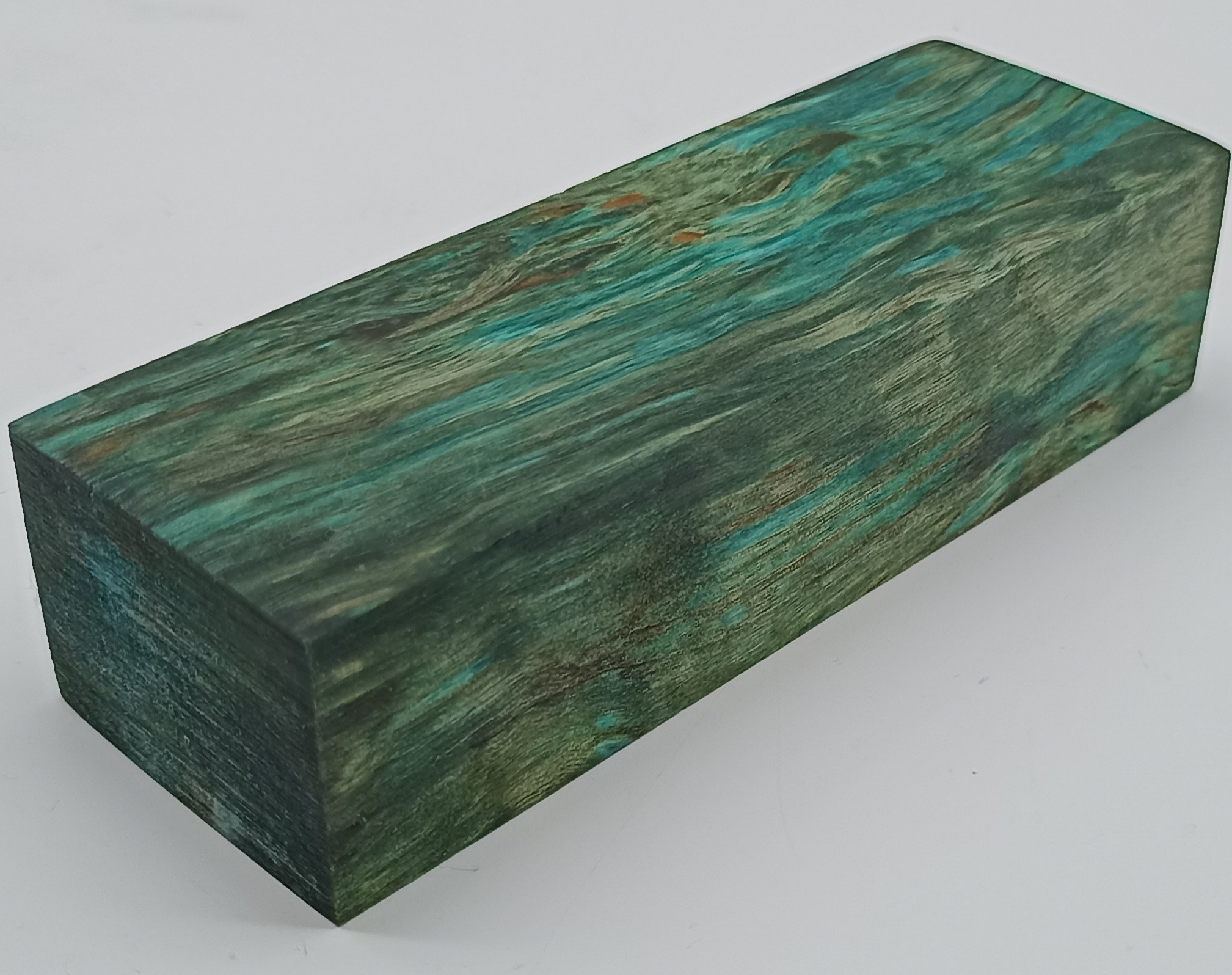 Stabilizované dřevo -  131 x 43 x 31 mm Karelská bříza