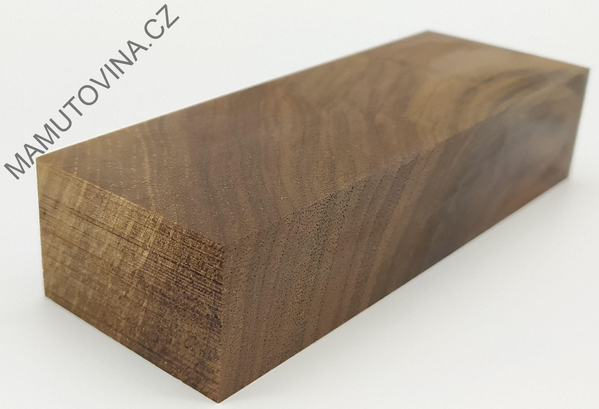 Stabilizované dřevo - ořech  127 x 46 x 28 mm