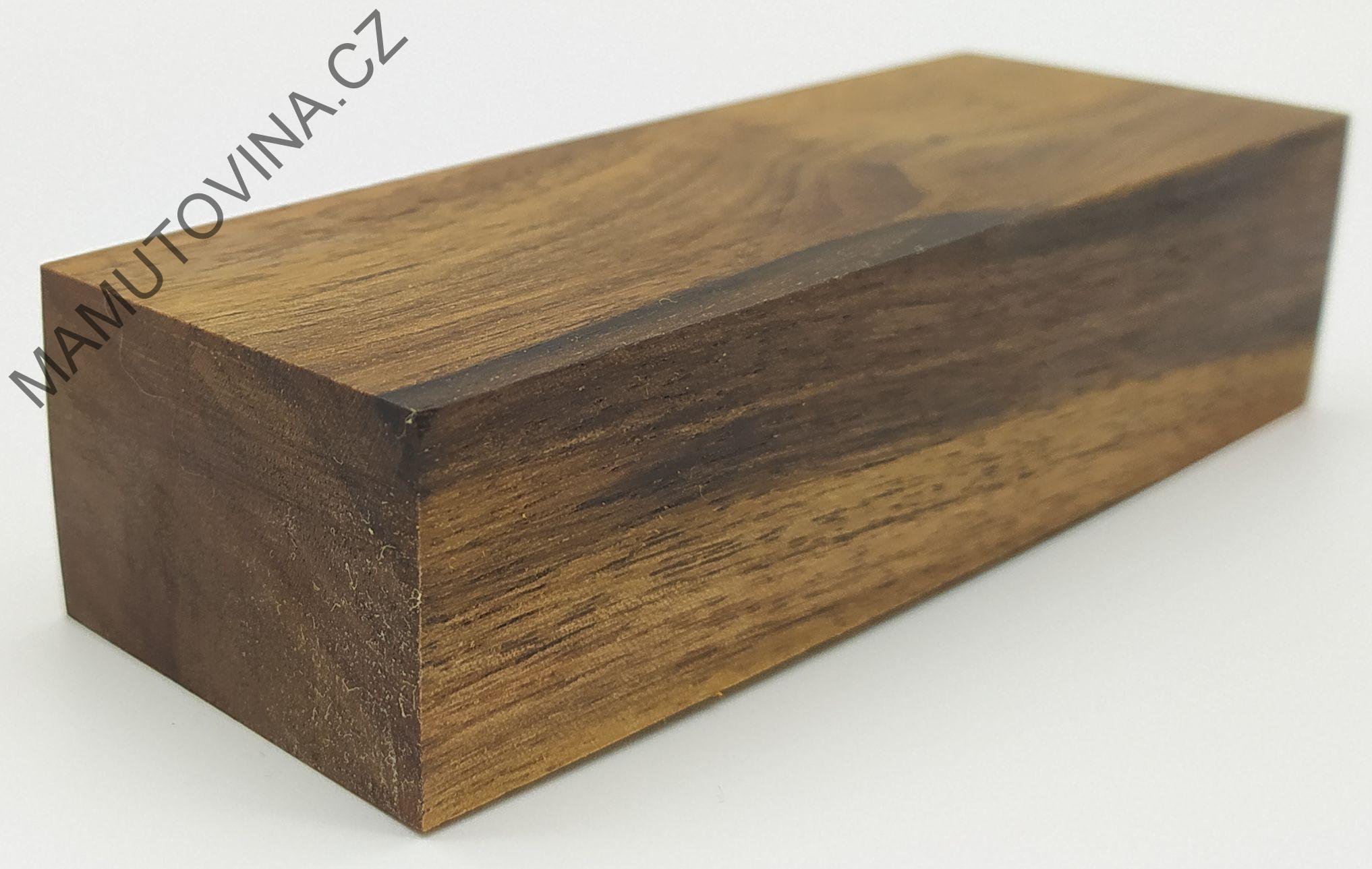 Stabilizované dřevo - ořech  127 x 47 x 31 mm