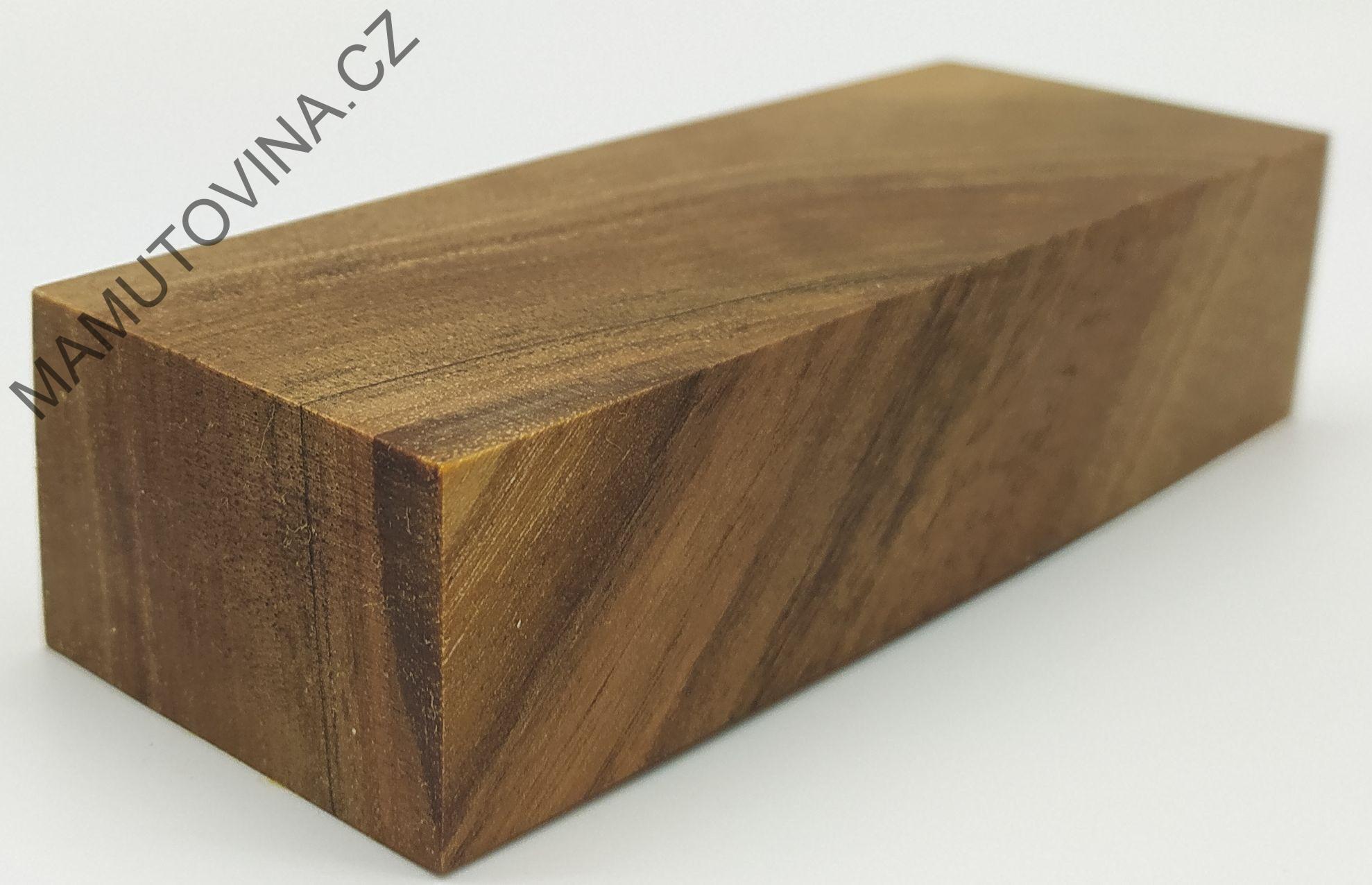 Stabilizované dřevo - ořech  128 x 47 x 30 mm