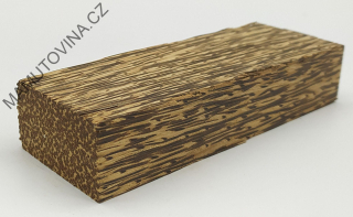 Palmové dřevo 129 x 43 x 24 mm