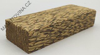 Palmové dřevo 129 x 45 x 25 mm