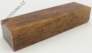 Stabilizované dřevo -  153 x 39 x 30 mm Karelská bříza