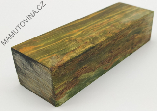 Stabilizované dřevo - 129 x 41 x 31 mm Karelská bříza