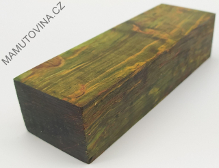 Stabilizované dřevo - 129 x 41 x 31 mm Karelská bříza