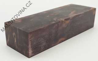 Stabilizované dřevo -  124 x 41 x 28 mm Karelská bříza