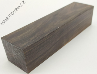 Africké černé dřevo 128 x 38 x 28 mm