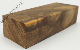 Stabilizované dřevo - ořech  129 x 47 x 31 mm