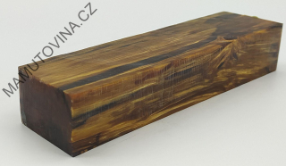 Stabilizované dřevo -  147 x 38 x 27 mm Bříza