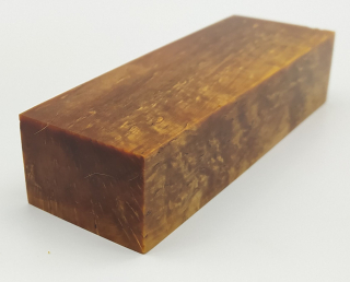Stabilizované dřevo - 125 x 42 x 27 mm Karelská bříza