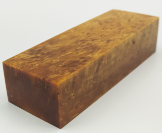 Stabilizované dřevo - 125 x 42 x 28 mm Karelská bříza