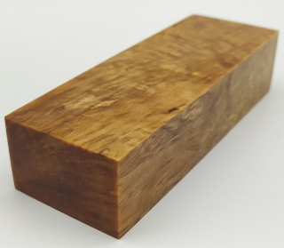 Stabilizované dřevo -  123 x 43 x 27 mm Karelská bříza