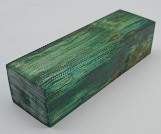 Stabilizované dřevo - 123 x 38 x 31 mm Karelská bříza